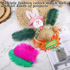 SOGUGOM Green Craft Ostrich Feathers - 30PCS 8-10 inch Ostrich Feathers Kit for Centerpieces, Kindergarten Crafts, Dream Catchers and DIY Projects(Dark Green)