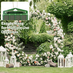 Aodaer 4 Pieces Floral Foam Cage with Floral Foam for Fresh and Artificial Flowers Rectangle Dry and Wet Flower Cage Bowl Holder for Wedding, Home and Garden Arrangement Decorations