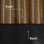 Fitable Black&Gold Sequin Tablecloth for Parties 60x102 Inch - Sparkle Glitter Table Cloth Laser Round Overlay for Wedding Baby Shower Ceremony Birthday Holiday Banquet