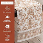 Maison d' Hermine Table Runner 100% Cotton Double Layer Table Runners 72 inches Long for Thanksgiving Christmas Decorations Home Kitchen Dining Party Wedding (Allure, 14.5" x 72")