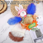 SOGUGOM Blue Craft Ostrich Feathers - 30PCS 8-10 inch Ostrich Feathers Kit for Centerpieces, Kindergarten Crafts, Dream Catchers and DIY Projects(Royal Blue)