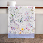Maison d' Hermine Table Runner 100% Cotton Single Layer Table Runners 108 inches Long Decorative for Home Kitchen Dining Party Wedding Bridal Shower Spring Summer (Summer Floral, 14.50" x 108")