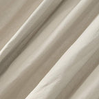 Archaeo Washed Cotton Twist Tab Curtain, 52" x 84", Oatmeal