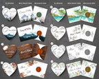 Wedding Bottle Opener Favors for Guests in Bulk, Hearts Shape Bottle Opener, Personalized Party Favors in Bulk, Wedding Favor Guests. 20 to 300 pcs. Custom Fridge Bottle Opener (Heart)