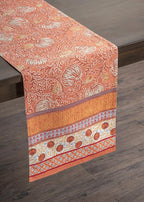 Maison d' Hermine Table Runner 100% Cotton Double Layer Table Runners 108 inches Long for Thanksgiving Christmas Decorations Home Kitchen Dining Party Wedding (Harvest Festival, 14.5" x 108")