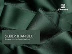 Vitalizart Silk Like Satin Ribbon 1 inch x 30 Yard Dark Green Handmade Frayed Ribbons for Gift Wrapping Baby Shower Wedding Bridal Bouquets Holiday Decor