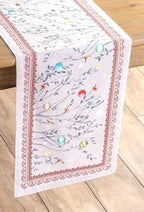 Maison d' Hermine Table Runner 100% Cotton Single Layer Table Runners 72 inches Long for Thanksgiving Christmas Decorations Home Kitchen Dining Party Wedding (Fairy Christmas, 14.5" x 72")