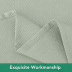Biscaynebay Square Tablecloth 54x54 Inch-Sage Card Fabric Table Cover-Small Folding Tablecloths Linen Water Resistant Washable for Kitchen Dining Picnic Patio Outdoor Party Restaurant Tables