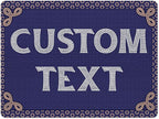 Custom Sign, Custom Street Sign, 11 Font Colors, 13 Font Styles, 4 Hole Options, 22 Sizes, 18x24 Inches, Rust Free DiBound, Fade Resistant, Made in USA by My Sign Center (Fauxsaic 1)