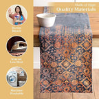 Maison d' Hermine Table Runner 100% Cotton Double Layer Table Runners 72 inches Long for Thanksgiving Christmas Decorations Home Kitchen Dining Party Wedding (Imperfection, 14.5" x 72")