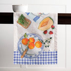 Maison d' Hermine Table runner 100% Cotton Single Layer Table Runners 108 inches long Decorative for Home Kitchen Dining Party Baby Shower Wedding Bridal Shower Spring Summer (Gourmand, 14.50" x 108")