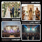 Ultimate Confetti, Brown Biodegradable Confetti - Rectangular Flame-Resistant Tissue Paper Confetti for Cannon and Launcher use – Best for Gender Reveal, Parties, and Concerts - 20 lb, 320 oz