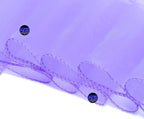 MDS Pack of 150 PCS Organza Chair Sashes Wider Dining Chair Bows Ribbon Tie Back for Wedding Party Birthday Bridal Shower Reception Event Banquet Home Chair Cover Decoration - Lavender