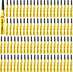 102 Pieces Glitter Gold Fringed Noise Maker Musical Blow Outs Musical Blowouts whistle Party Blow Horns for Kids Birthday Holiday New Years Party Favors Goodie Bag Stuffers Fillers