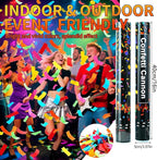 16in Biodegradable Confetti Poppers,Confetti Cannons Bulk with Colorful Confettis Design for Ceremony Party Favor Supplies,Birthday Holiday,Halloween Thanksgiving,Christmas,New Year's Eve(2Pack)