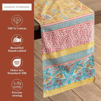 Maison d' Hermine Table runner 100% Cotton Double Layer Table Runners 108 inches long Decorative for Home Kitchen Dining Party Baby Shower Wedding Bridal Shower Spring Summer (Marquise, 14.50" x 108")