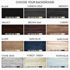 Personalized Signs for Home, Custom Sign with Any Text, 3 Sizes - 12 Background Options & 8 Fonts - Customizable Sign 11X5
