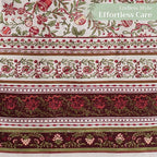 Maison d' Hermine Table Runner 100% Cotton Double Layer Table Runners 108 inches Long for Thanksgiving Christmas Decorations Home Kitchen Dining Party Wedding (Reveillon Au Jardin, 14.5" x 108")