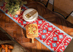 13×72 Inch Table Runner, Retro-Luxury Tassels Series for Kitchen Dining Table Holiday Decoration (Chipset)
