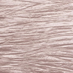 YOUR CHAIR COVERS - 90 x 132 inch Rectangular Crinkle Taffeta Tablecloth - Blush, Rectangle Table Linens for 6 ft Rectangular Tables, Wedding Crushed Table Cloth