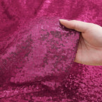 Sugargirl Fuchsia Sequin Backdrop Curtain 4 Panels 2FTx8FT Glitter Fuchsia Background Drapes Sparkle Photography Backdrop for Party Wedding Birthday Wall Decoration