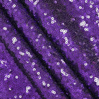 Eternal Beauty Purple Sequin Backdrop, 6x8 Ft Halloween Glitter Background Curtains for Shimmer Photography Party Wedding Birthday Back Drop Decor