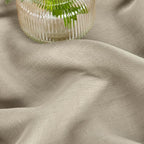 Solino Home Linen Tablecloth 60 x 108 Inch - 100% Pure Linen Vintage Khaki Table Cloth for Rectangle Tables - Fete, Machine Washable Tablecloth for Fall, Autumn, Thanksgiving