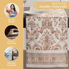 Maison d' Hermine Table Runner 100% Cotton Double Layer Table Runners 72 inches Long for Thanksgiving Christmas Decorations Home Kitchen Dining Party Wedding (Allure, 14.5" x 72")