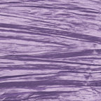 YOUR CHAIR COVERS - 90 x 132 inch Rectangular Crinkle Taffeta Tablecloth - Lavender, Rectangle Table Linens for 6 ft Rectangular Tables, Wedding Crushed Table Cloth