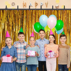 T-Shape Backdrop Stand 8x5.3FT, Height and Width Adjustable Background Stand for Parties,Green Screen Holder with 6 Spring Clamps