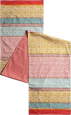Maison d' Hermine Table Runner 100% Cotton Double Layer Table Runners 72 inches Long Decorative for Home Kitchen Dining Party Baby Shower Wedding Bridal Shower Spring Summer (Provence, 14.50" x 72")