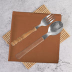 Urban Villa Fall Cloth Napkins Rust Color Dinner Napkins Set of 12 20''x20'' 100% Cotton Slub Absorbent Harvest Napkins Washable ReusableThanks Giving Dinner Napkins
