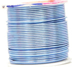 Mandala Crafts 16 Gauge Anodized Aluminum Craft Wire for Jewelry Making – 390 FT Colored Flexible Silver Copper Black Pink Ice Blue Red Wire - Bendable for Bonsai Armature Crafting Sculpting