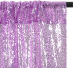 Eternal Beauty Lavender Sequin Backdrop, 6x6 Ft Glitter Background Curtains for Shimmer Photography Party Wedding Birthday Back Drop Decor