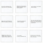 Five Star Napkins 40th Birthday Quotes White Cotton Cocktail Napkins, Beverage Napkins, Bar Napkins, Cloth Napkins, Party Napkins, Events, Holidays, Weddings, Birthdays, Disposable, 4.5" x 4.5"- (50x)