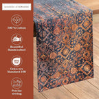 Maison d' Hermine Table Runner 100% Cotton Double Layer Table Runners 72 inches Long for Thanksgiving Christmas Decorations Home Kitchen Dining Party Wedding (Imperfection, 14.5" x 72")