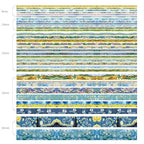 32 Rolls Washi Tape Set, Colored Van Gogh Patterns Decorative Masking Tape, Vintage Artists Tapes for Journaling, Junk Journal, DIY Craft Projects, Scrapbooking Supplies Decor
