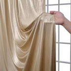 10x10 ft Wrinkle Free Champagne Sequin Backdrop Curtain for Parties,Thick Not Fall-Off Glitter Backdrop Drapes,2 Panels 5x10ft Shimmer Photo Back Drop Cloth for Wedding Birthday Photography Background