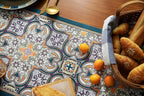 13×72 Inch Table Runner, Retro-Luxury Tassels Series for Kitchen Dining Table Holiday Decoration (Saliera)