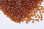 1000pcs/ Pack Wedding Table Acrylic Diamond Scatter Crystals Confetti Acrylic Gems Vase Fillers Rhinestones for Wedding, Bridal Shower, Vase Beads Decorations (12mm, Coffee)