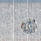 Silver Tinsel Backdrop- CYLMFC 3 Pack 3.3 ft x 6.6 ft Streamer Foil Fringe Curtain for Birthday Party Christmas Graduation Decor