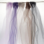 Silver Tulle Fabric Roll 6 Inch X 300 FT (100 Yards) Matte Tulle Ribbon Netting Mesh Spool for DIY Tutu Skirt Wedding Bow Gift Wrapping Baby Shower Christmas Party Halloween Decorations