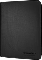 9 Pockets Premium Card Binder 360 Cards Trading Card Binders Zip Card Storage Display Album(9 Pocket 360 Card Slot,Black)