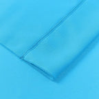AK TRADING CO. 10 feet x 10 feet Polyester Backdrop Drapes Curtains Panels with Rod Pockets - Wedding Ceremony Party Home Window Decorations - Turquoise (Pack of 24)