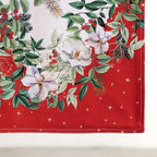 Maison d' Hermine Table Runner 100% Cotton Double Layer Table Runners 108 inches Long for Thanksgiving Christmas Decorations Home Kitchen Dining Party Wedding (Noel, 14.5" x 108")
