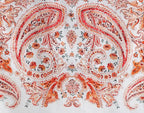 Maison d' Hermine Table Runner 100% Cotton Single Layer Table Runners 48 inches Long for Thanksgiving Christmas Decorations Home Kitchen Dining Party Wedding (Orient, 14.5" x 48")