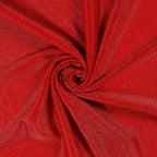 VDS Pack of 2 Panel (30 Inch X 30 Feet) Wedding Arch Draping Fabric Sheer Chiffon Fabric Drapery for Wedding Ceremony Reception Swag Backdrop Canopy Chuppah ARBO Altars Decoration (Red)