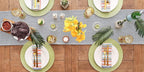DII Woven Basic Tabletop Collection, Chevron Table Runner, 15x72, Nautical Blue