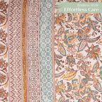 Maison d' Hermine Table Runner 100% Cotton Single Layer Table Runners 72 inches Long for Thanksgiving Christmas Decorations Home Kitchen Dining Party Wedding (Nila, 14.5" x 72")