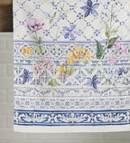 Maison d' Hermine Table Runner 100% Cotton Double Layer Table Runners 108 inches Long Decorative for Home Kitchen Dining Party Baby Shower Wedding Bridal Shower Spring Summer (Faience, 14.50" x 108")